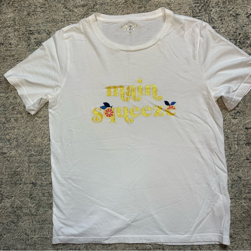 Kate Spade Main Squeeze' Graphic Tee Size S
